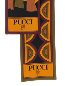 Emilio Pucci Baiadera Scarf Gold