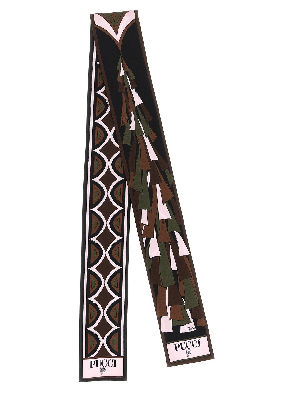Emilio Pucci Baiadera Scarf Blue