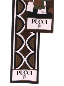 Emilio Pucci Baiadera Scarf Blue, view 3