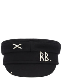 Ruslan Baginskiy Women's Baker Boy Hat Black Ruslan Baginskiy