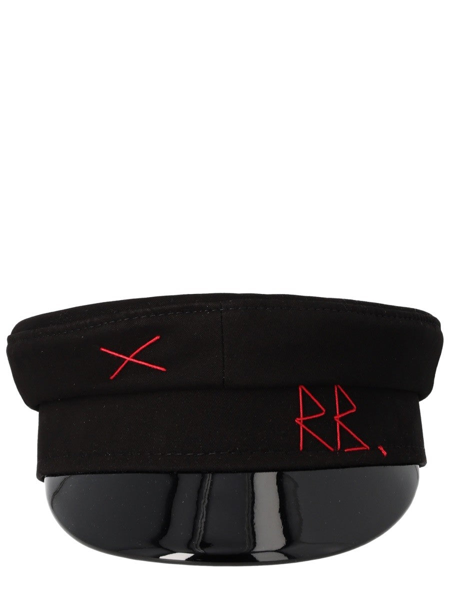 Ruslan Baginskiy Women's Baker Boy Hat Black