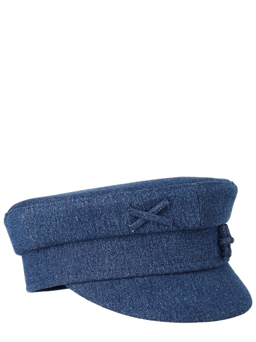 Ruslan Baginskiy Women's Baker Boy Hat Blue