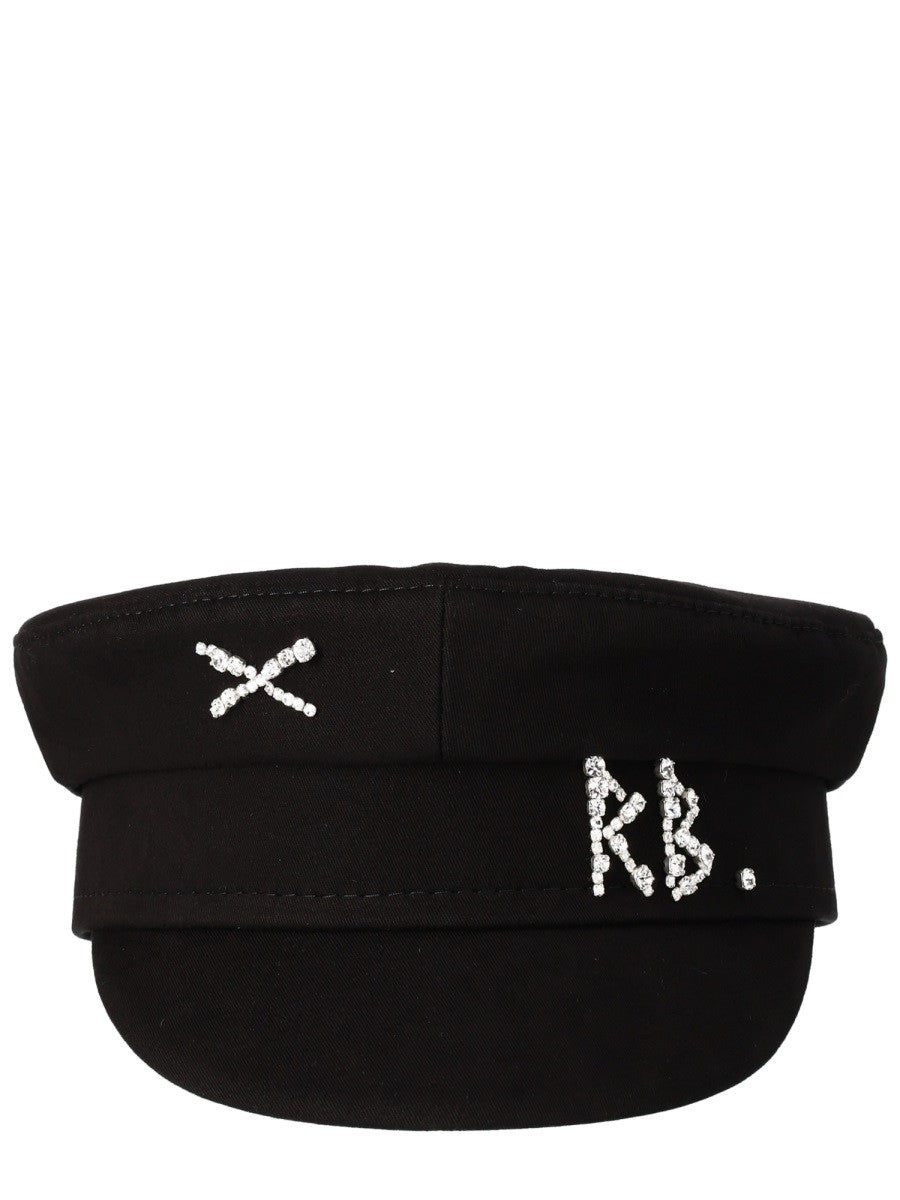 Ruslan Baginskiy Women's Baker Boy Hat Black