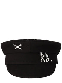Ruslan Baginskiy Women's Baker Boy Hat Black