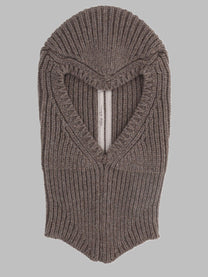 Rick Owens Men's Balaclava Porterville Brown