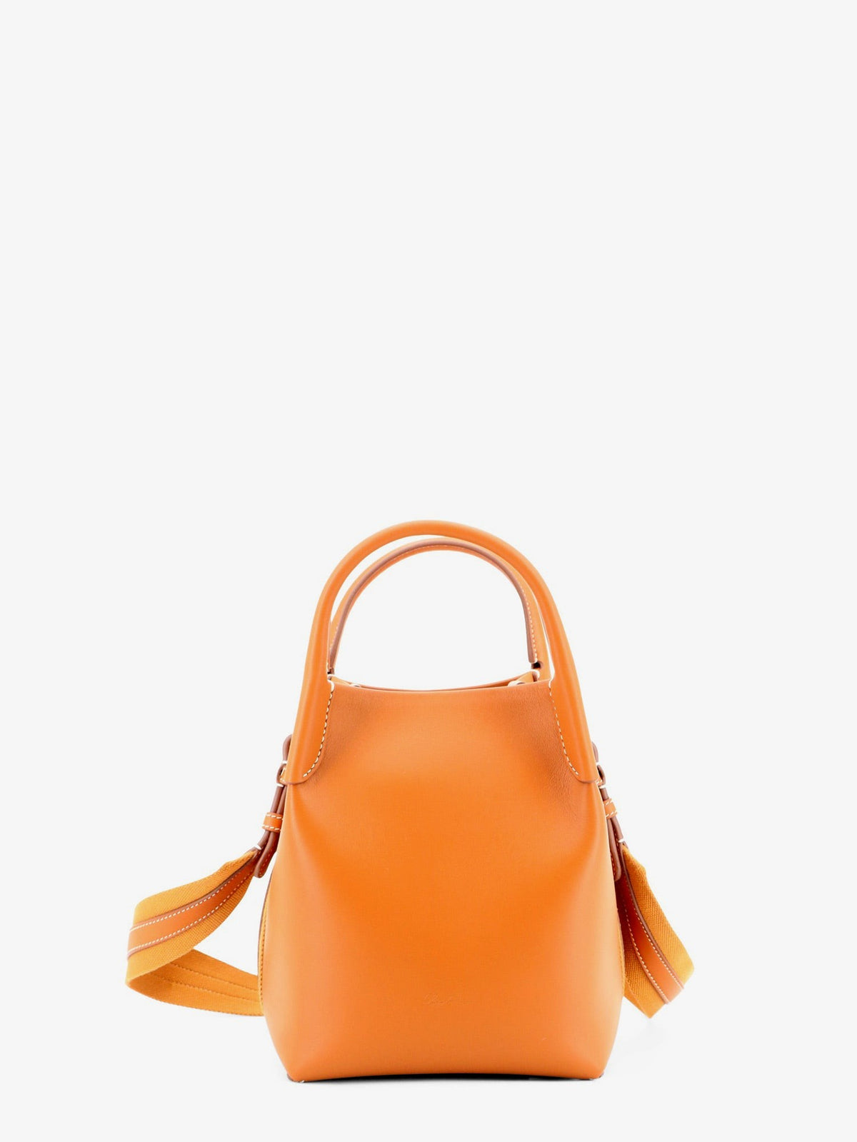 Loro Piana Women's Bale Small Leather Handbag Beige