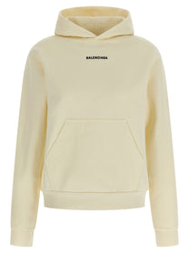 Balenciaga Balenciaga Back Hoodie Beige