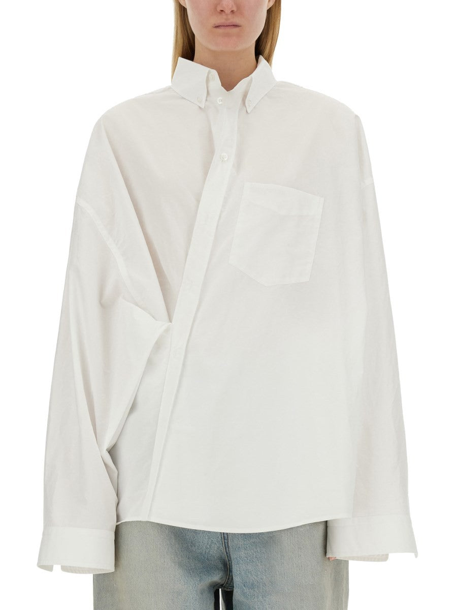 Balenciaga - Balenciaga Wrap Shirt - Women’s Tops