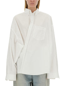 Balenciaga - Balenciaga Wrap Shirt - Women’s Tops