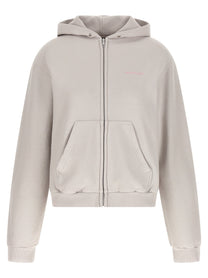 BALENCIAGA - BALENCIAGA - Logo embroidery hoodie - Women’s Sweatshirts