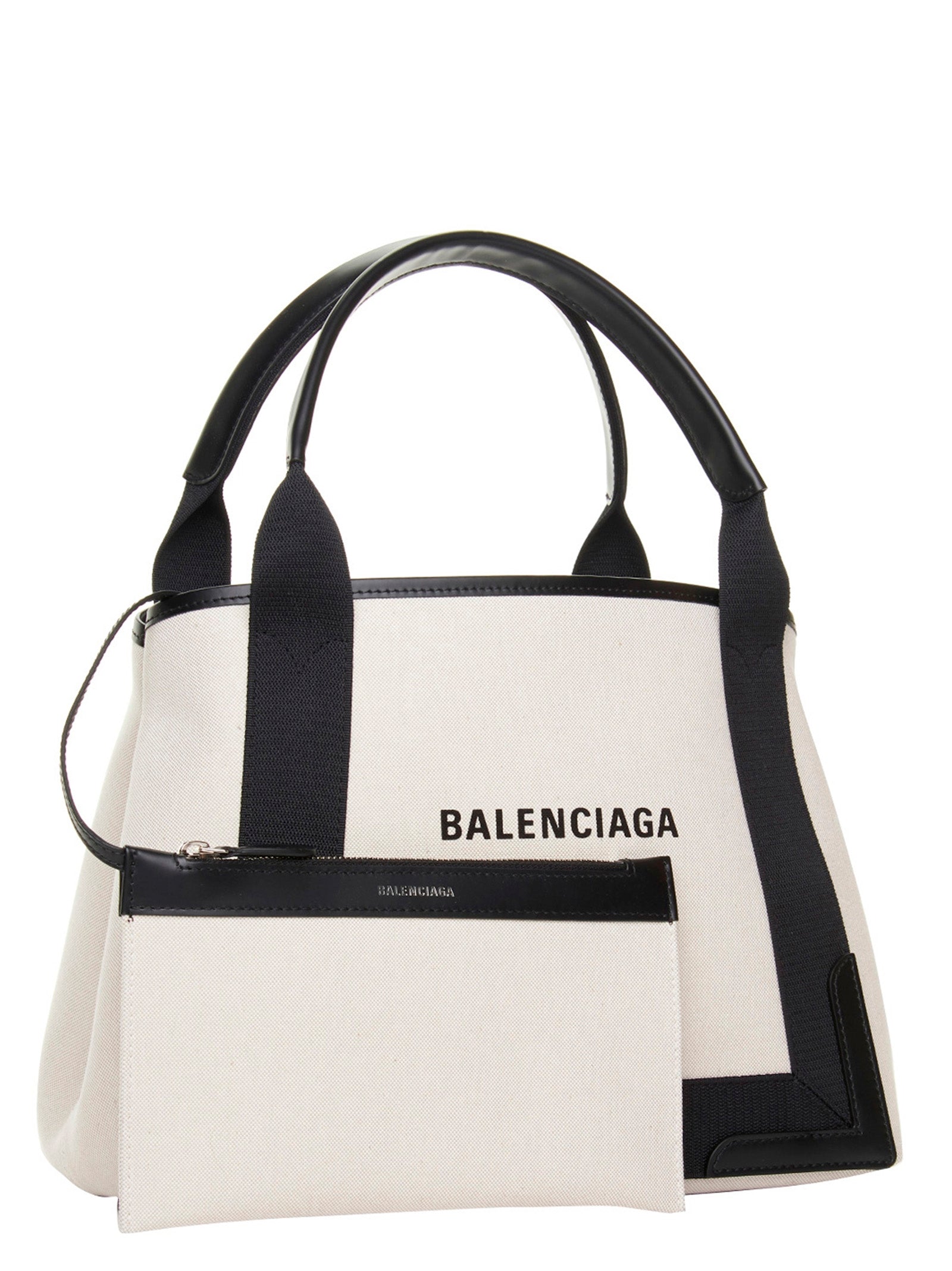 BALENCIAGA - BALENCIAGA - ’Navy cabas’ small shopping bag - Women’s Bags