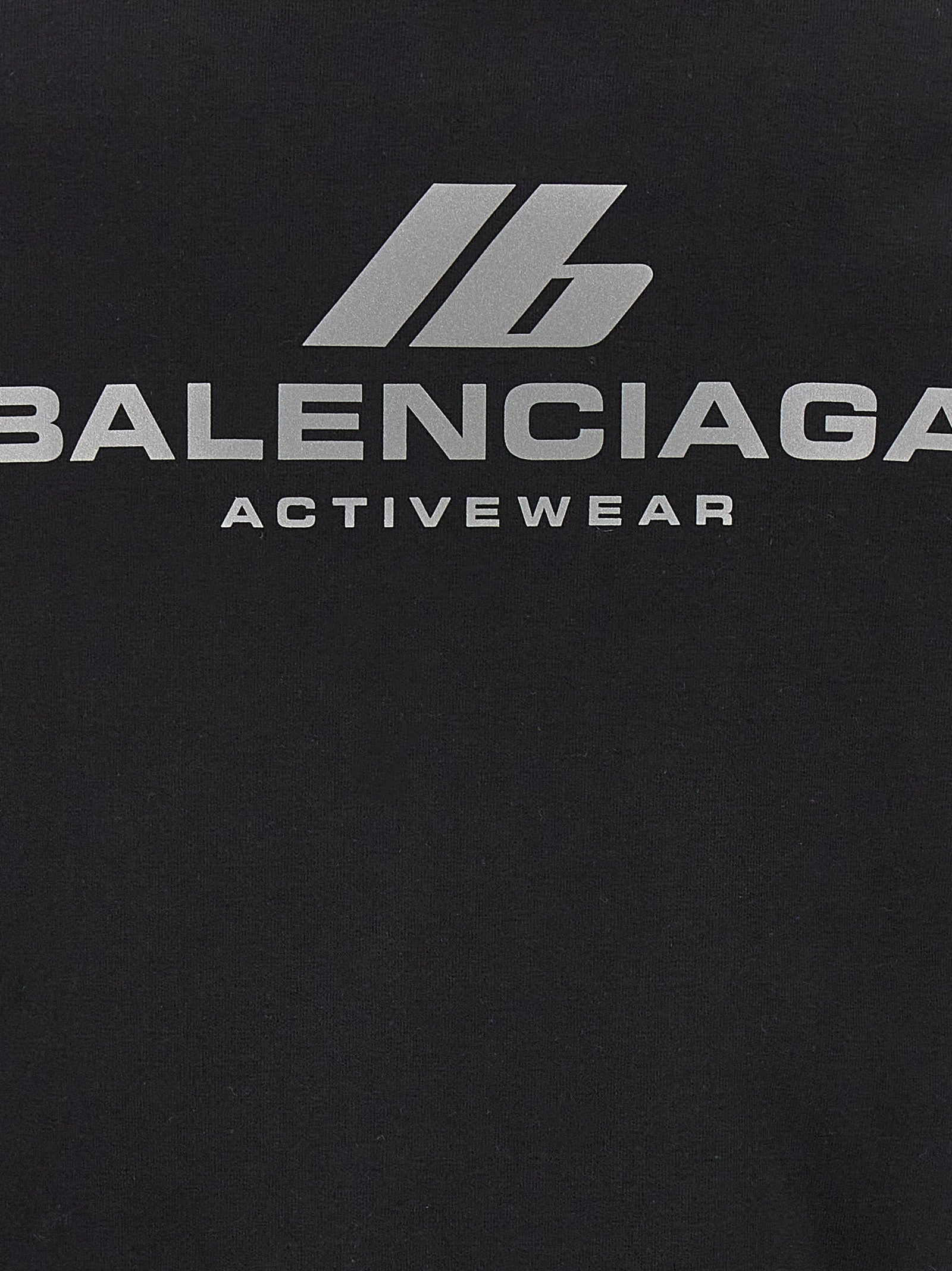 BALENCIAGA - BALENCIAGA - Logo print hoodie - Women’s Sweatshirts