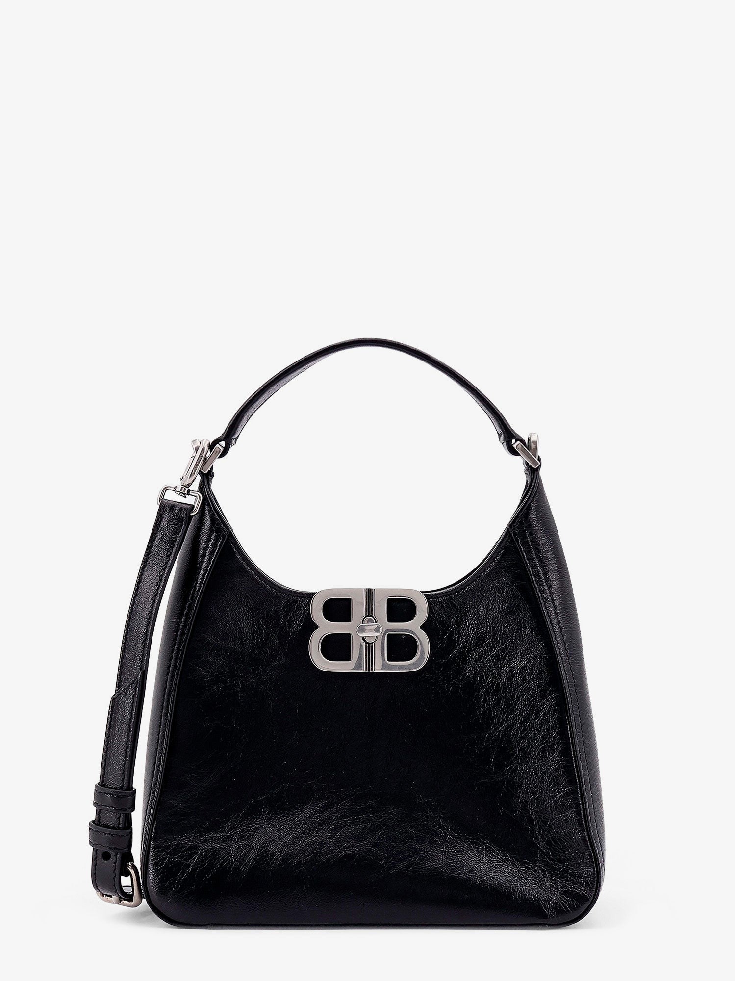 Balenciaga - Bb Soft Hobo S Leather Bag - Home->Woman->Bags->Handbags