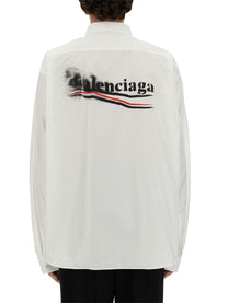 Balenciaga - Balenciaga Large Fit Shirt - Men’s Tops