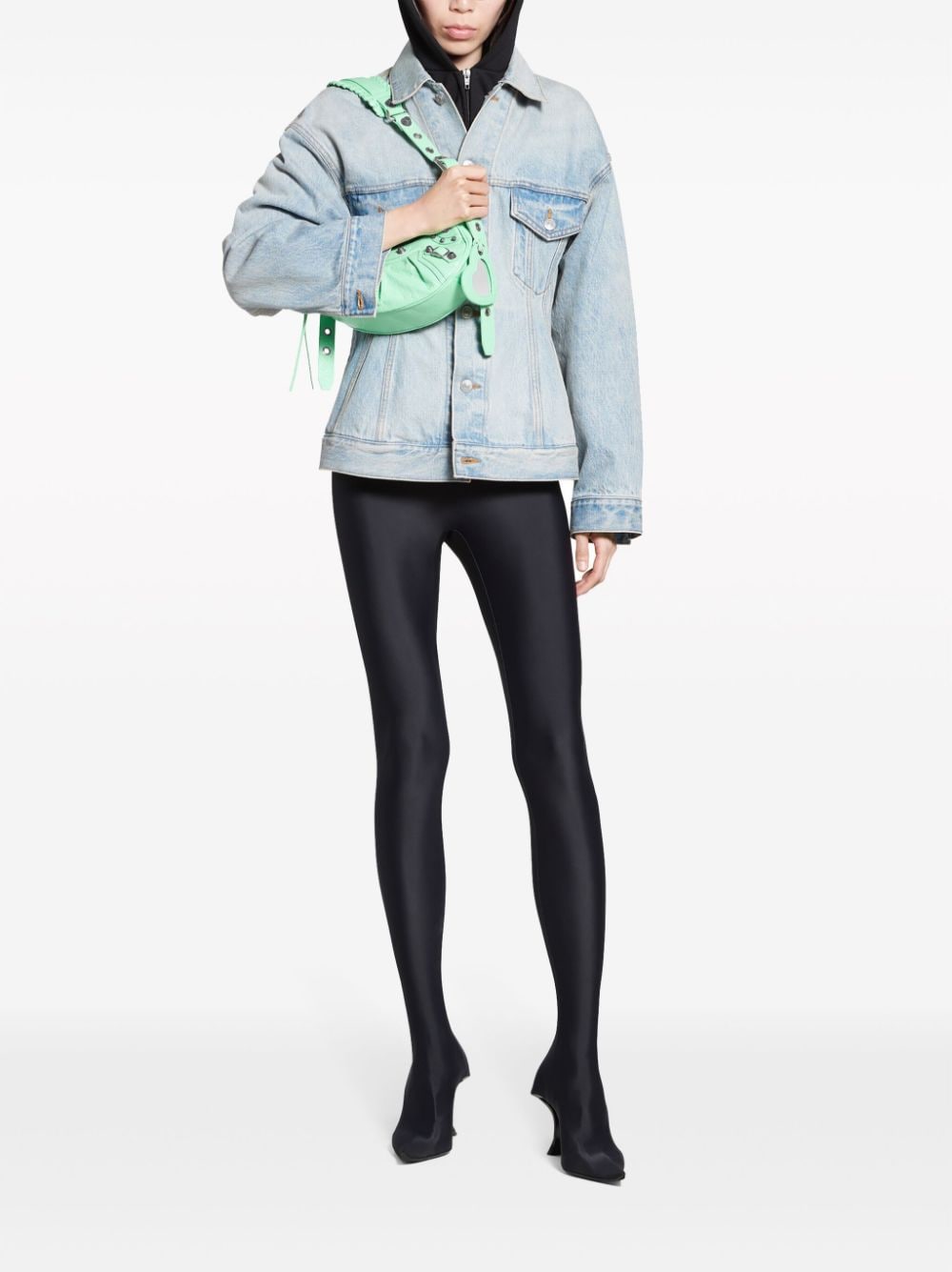 Balenciaga - Balenciaga Hourglass silhouette denim jacket - Jackets