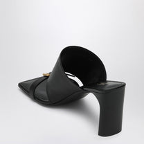 Balenciaga - Balenciaga Black leather Bel Air sandals - Slippers &amp; Flip-flops