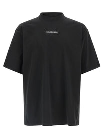 BALENCIAGA - BALENCIAGA - ’New Balenciaga Back’ T-shirt - Men’s Tops