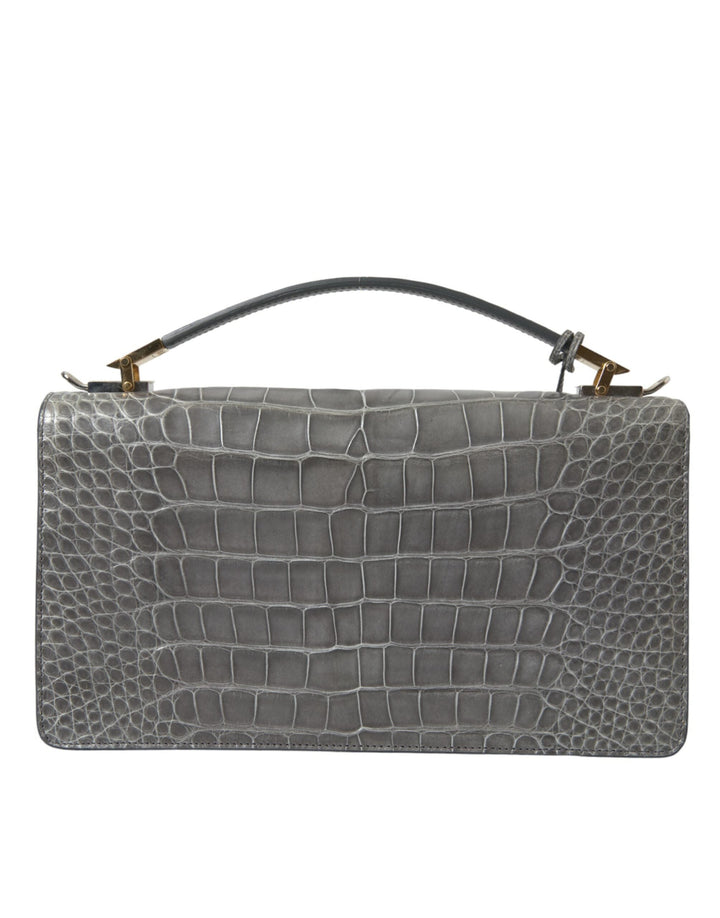 Balenciaga - Balenciaga Alligator Leather Shoulder Bag - Women’s Bags
