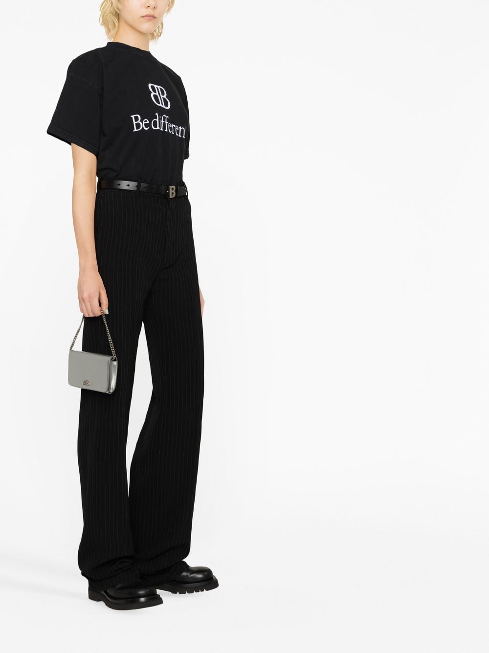 Balenciaga - Balenciaga pinstripe straight-leg trousers - Trousers