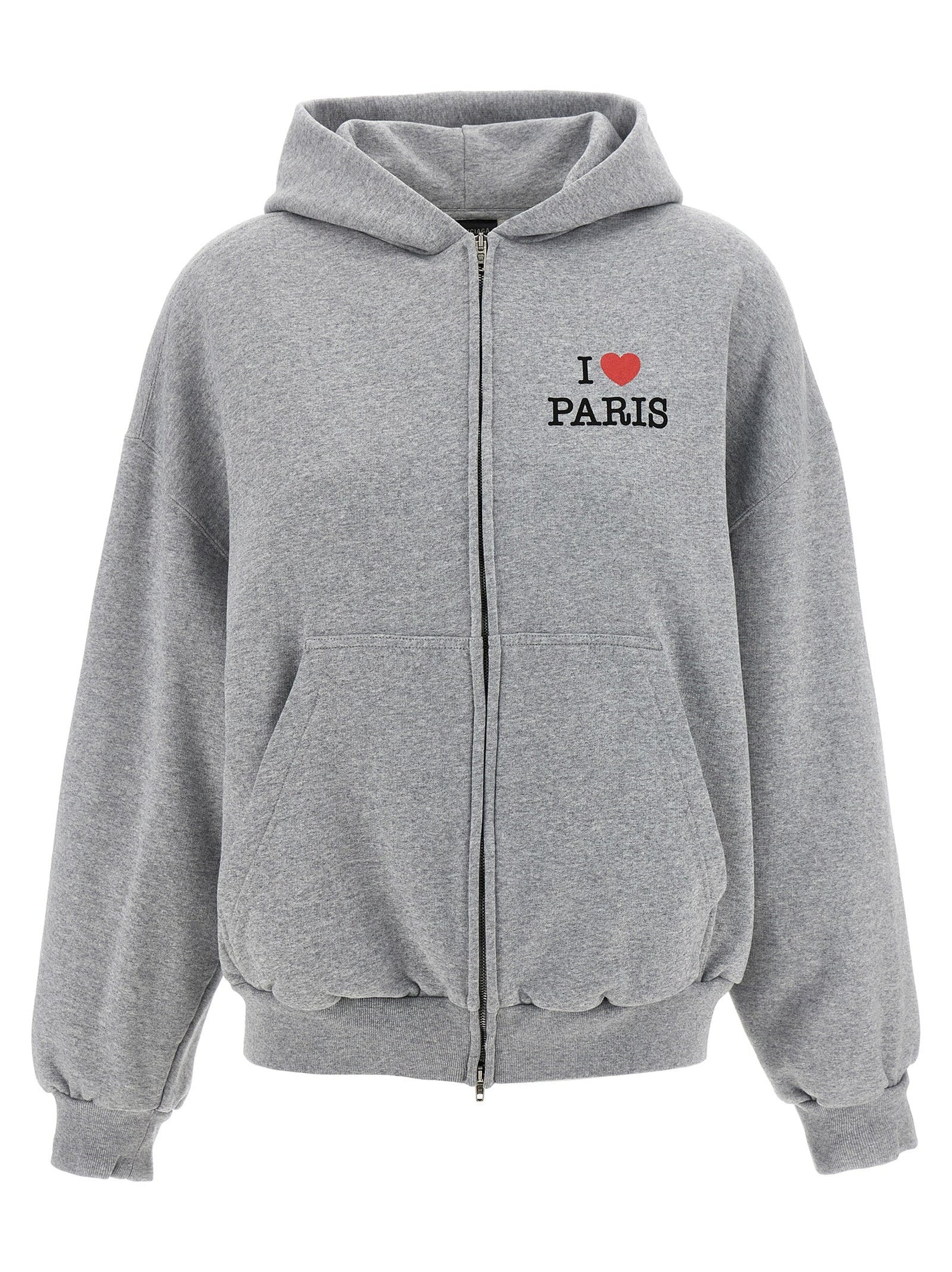 BALENCIAGA - BALENCIAGA - ’I Love Paris &amp; Balenciaga’ hoodie - Women’s Sweatshirts