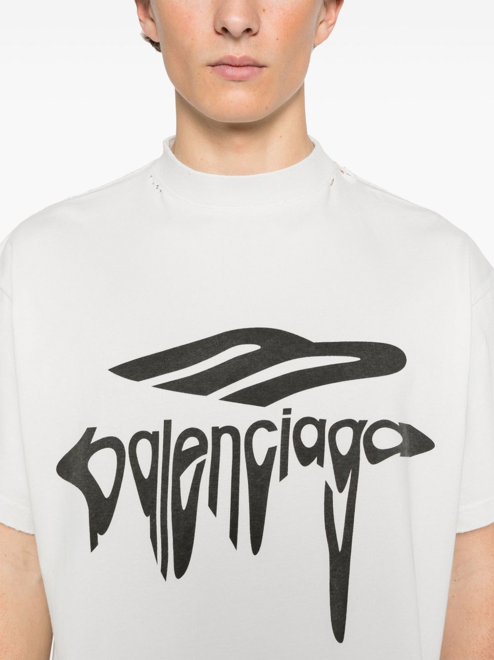 Balenciaga - Balenciaga T-shirts and Polos White - Topwear