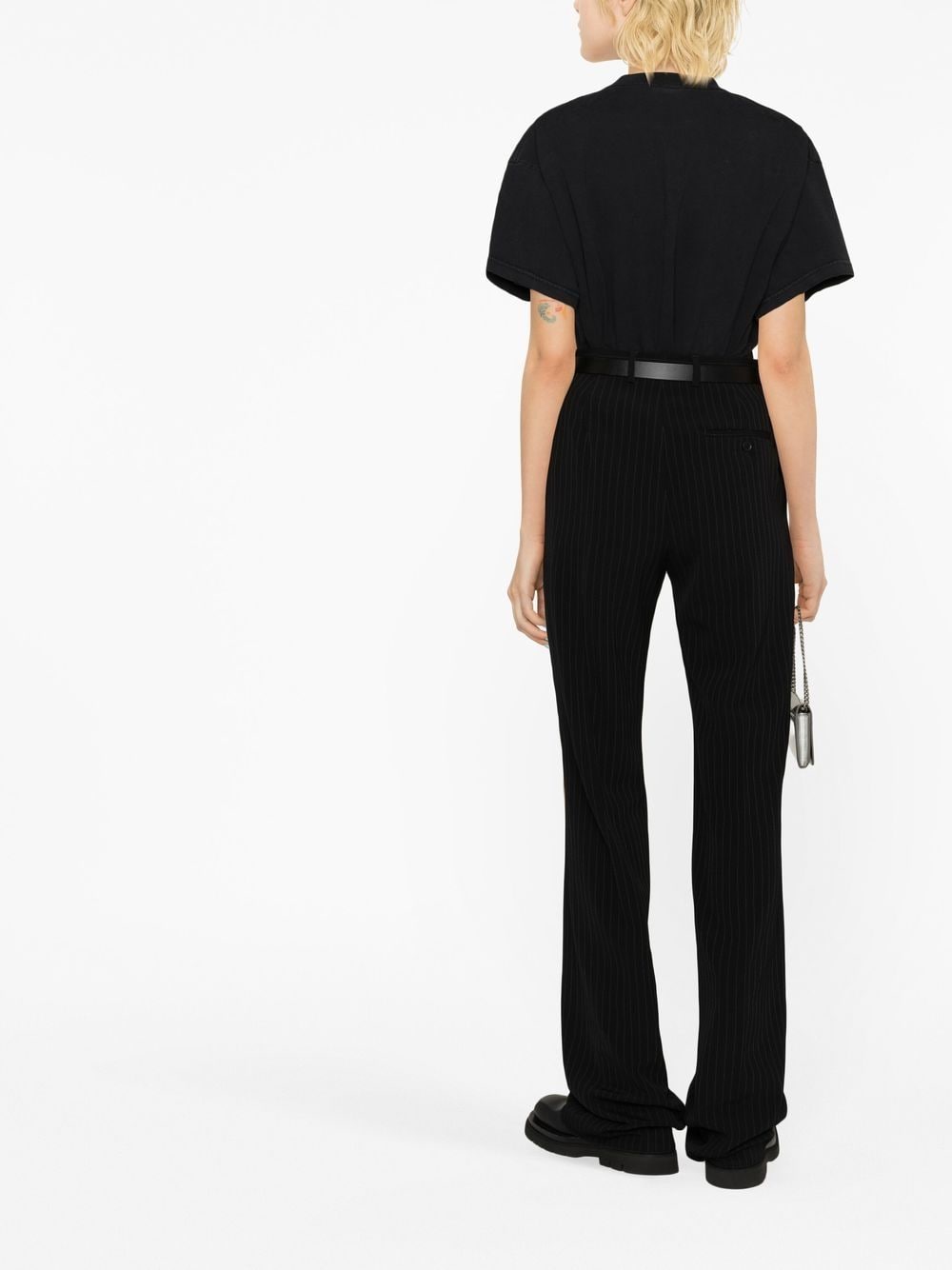 Balenciaga - Balenciaga pinstripe straight-leg trousers - Trousers