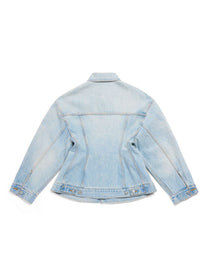 Balenciaga - Balenciaga Hourglass silhouette denim jacket - Jackets