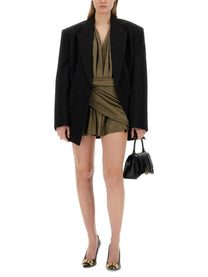 Balenciaga - Balenciaga V Neck Dress - Women’s Clothing