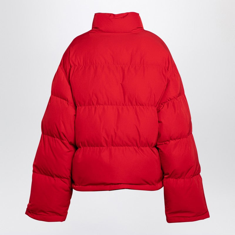 Balenciaga - Balenciaga Reversible red and black down jacket in technical twill - Jackets