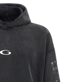 BALENCIAGA - BALENCIAGA - ’Transparent Tape’ hoodie - Men’s Sweatshirts