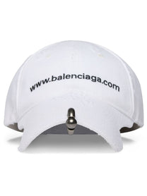 Balenciaga - Balenciaga Embroidered-logo Six-panel Cap - Scarves Hats &amp; Gloves