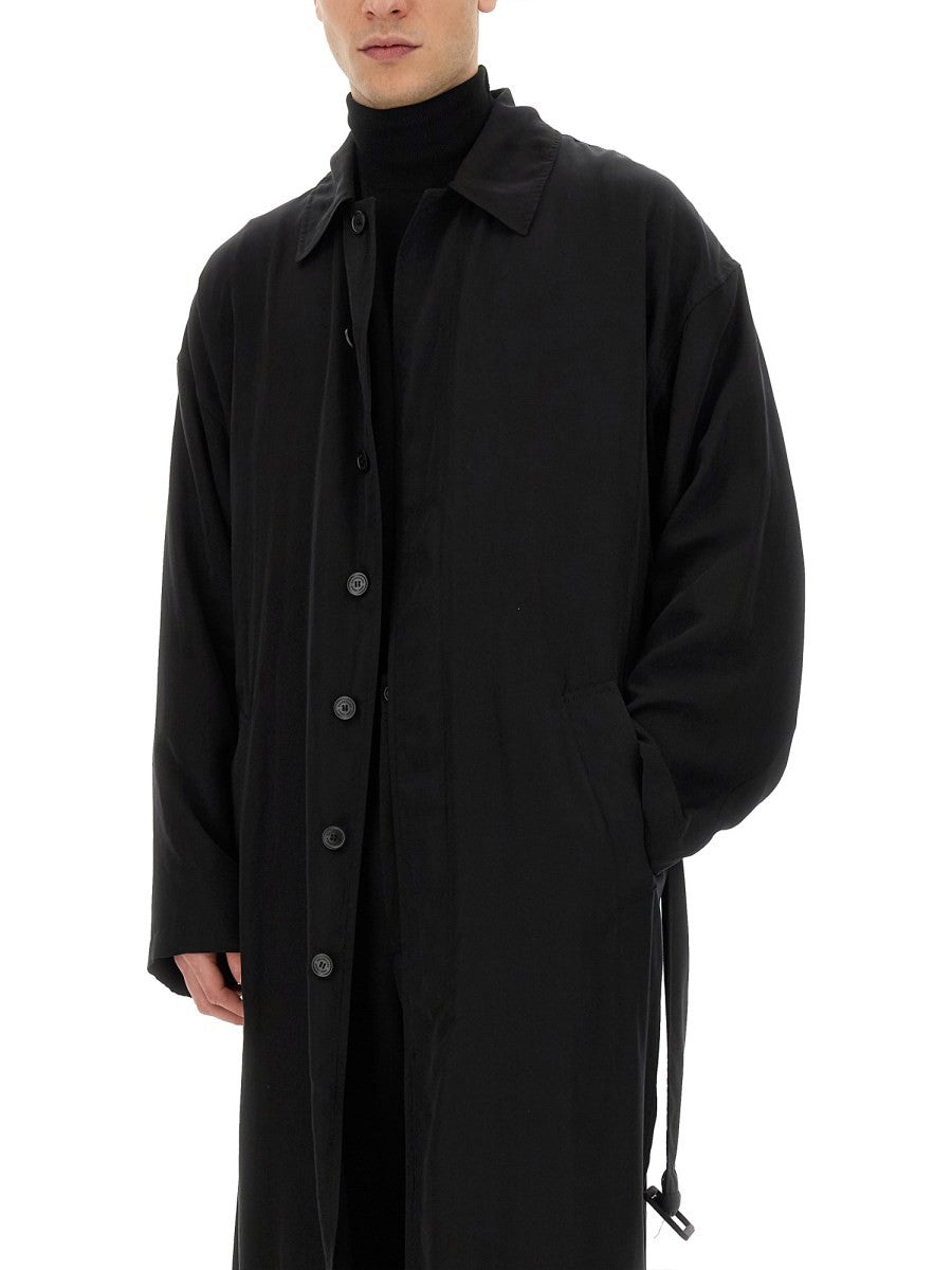 Balenciaga - Balenciaga Belted Trench Coat - Man-&gt;Clothing-&gt;TRENCHES AND COATS