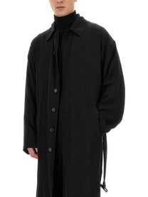 Balenciaga - Balenciaga Belted Trench Coat - Man-&gt;Clothing-&gt;TRENCHES AND COATS