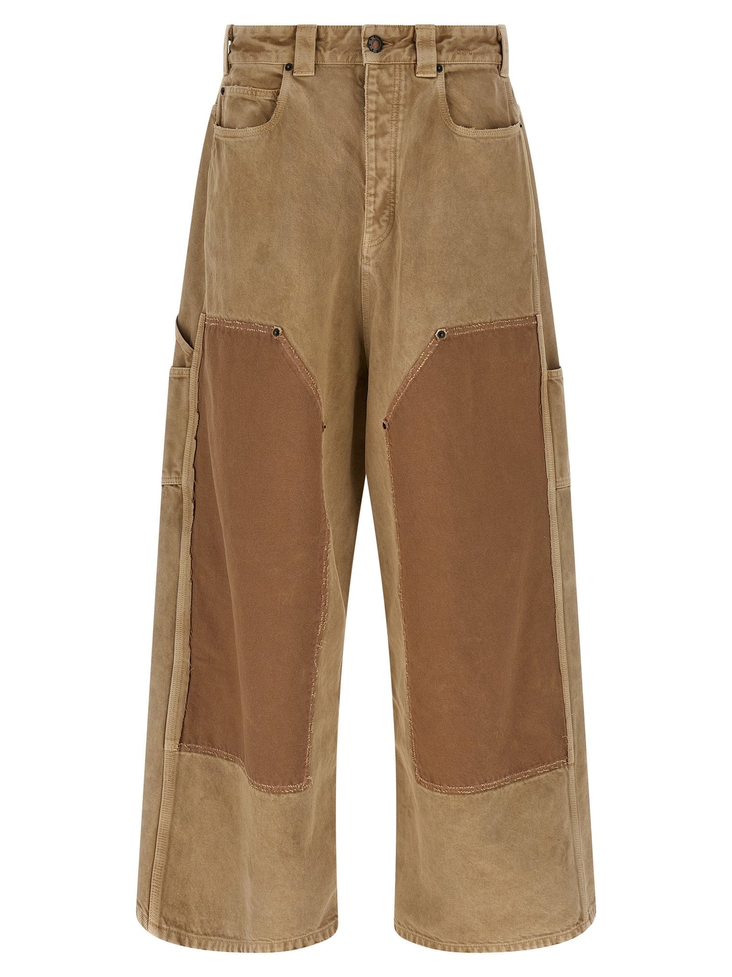 BALENCIAGA - BALENCIAGA - ’Baggy Ripped Off’ jeans - Men’s Bottoms