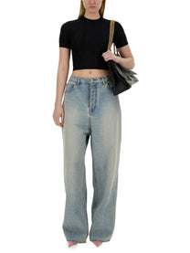 Balenciaga - Balenciaga Cropped Shirt - Women’s Knitwear
