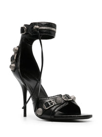 Balenciaga - Balenciaga Cagole 110mm leather sandals - Sandals