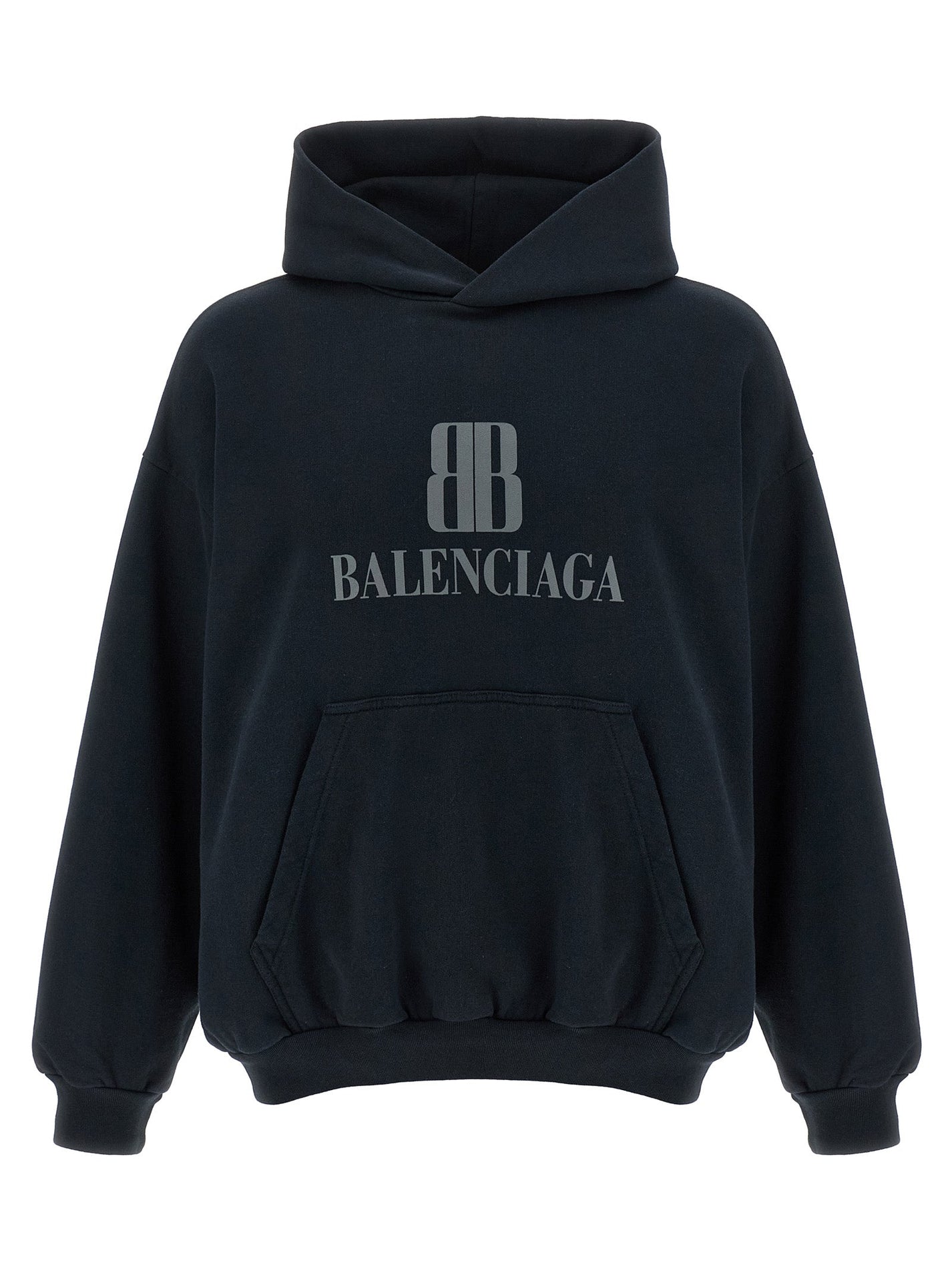 BALENCIAGA - BALENCIAGA - ’Nano BB’ hoodie - Men’s Sweatshirts