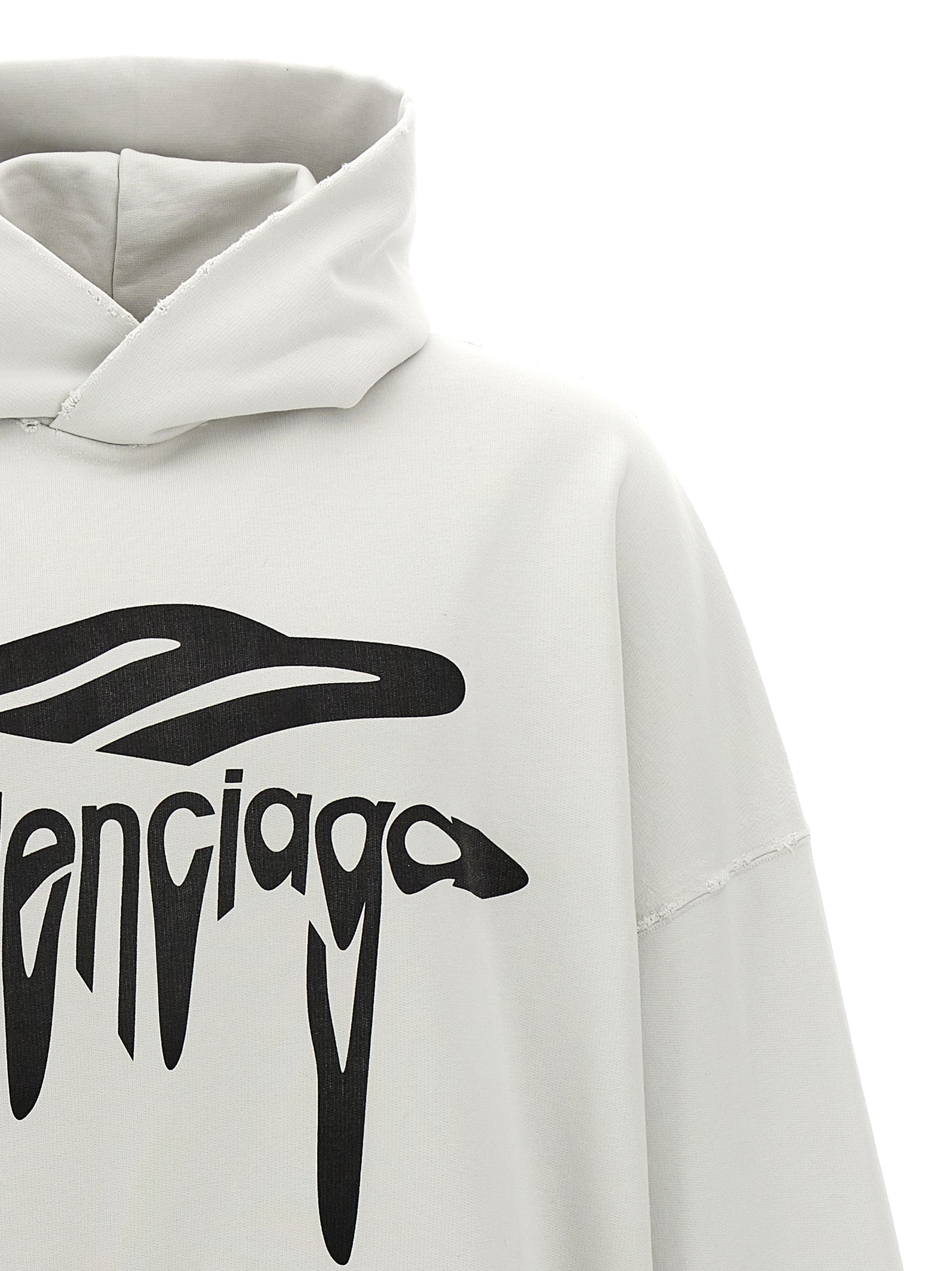 BALENCIAGA - BALENCIAGA - ’3B Liquefied’ hoodie - Women’s Sweatshirts