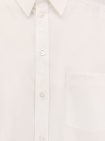 Balenciaga - Balenciaga Oversize Cotton Shirt With Knotted Details - Women’s Tops