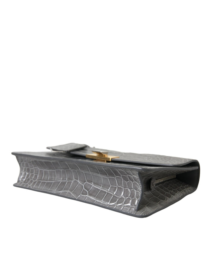 Balenciaga - Balenciaga Alligator Leather Shoulder Bag - Women’s Bags