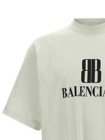 BALENCIAGA - BALENCIAGA - ’Nano BB’ T-shirt - Men’s Tops