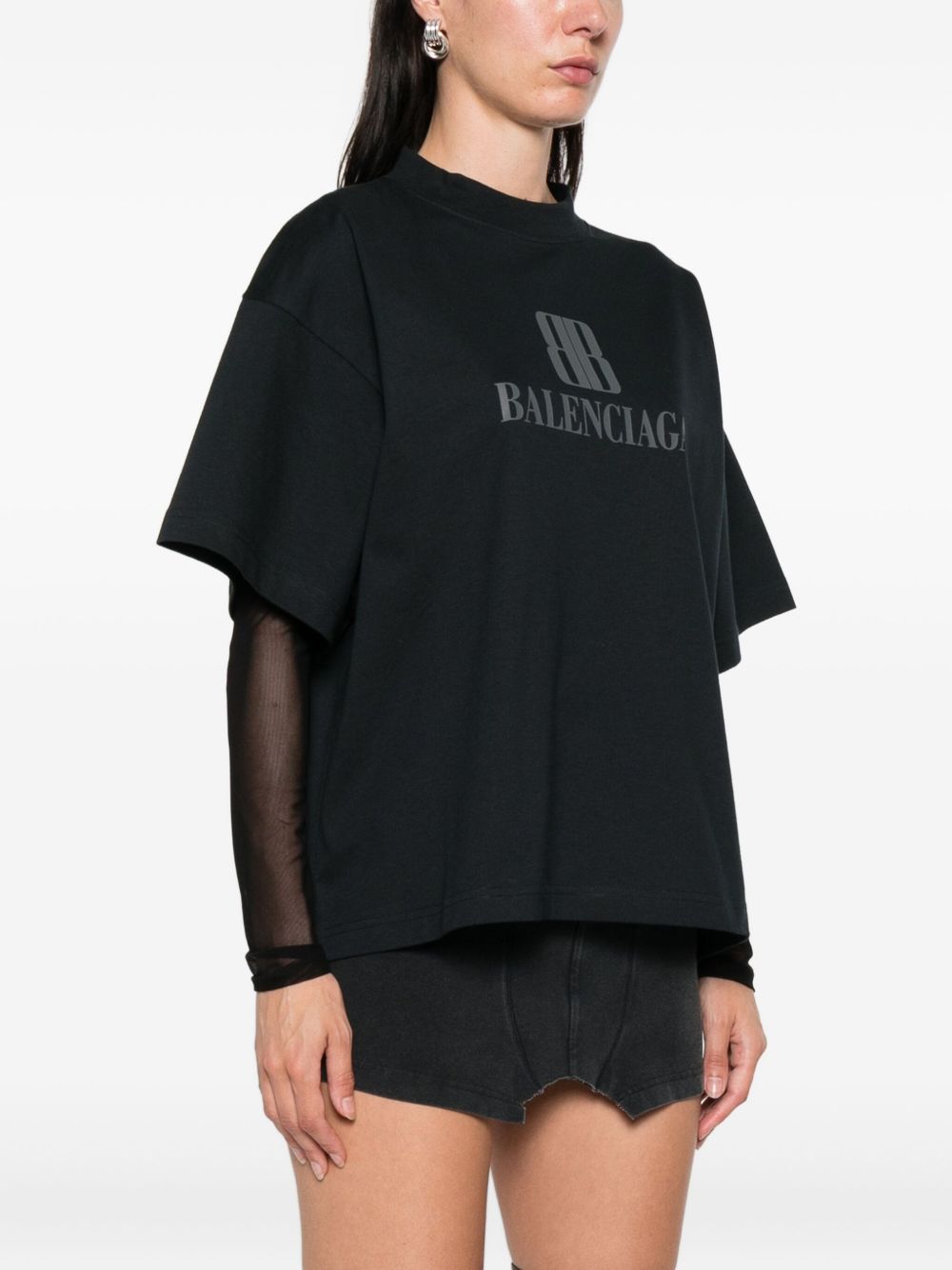 Balenciaga - Balenciaga T-shirts and Polos Black - Topwear