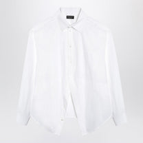Balenciaga - Balenciaga Asymmetrical white cotton shirt - Shirts