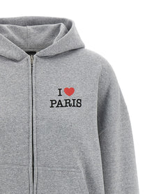 BALENCIAGA - BALENCIAGA - ’I Love Paris &amp; Balenciaga’ hoodie - Women’s Sweatshirts