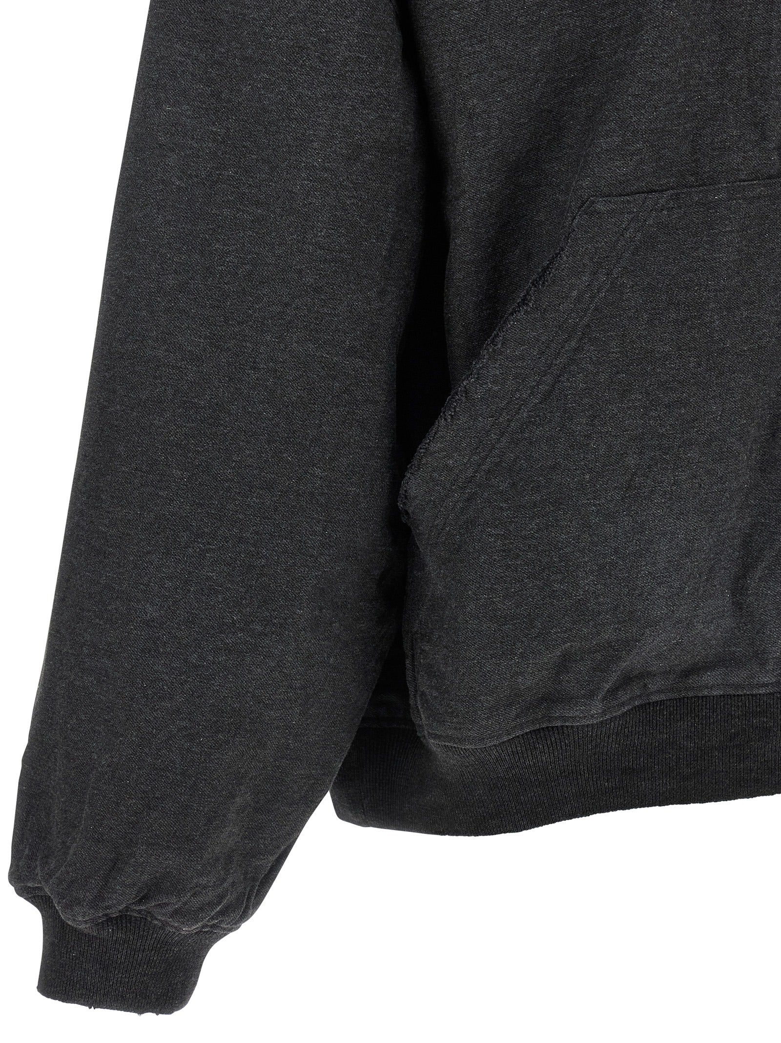 BALENCIAGA - BALENCIAGA - ’Trompe L’Œil’ hoodie - Men’s Sweatshirts