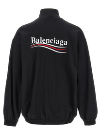 BALENCIAGA - BALENCIAGA - Logo embroidery sweatshirt - Men’s Sweatshirts