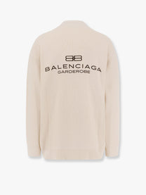 Balenciaga - Balenciaga Intertwined Cardigan With Bb Garderobe Motif - Men’s Knitwear