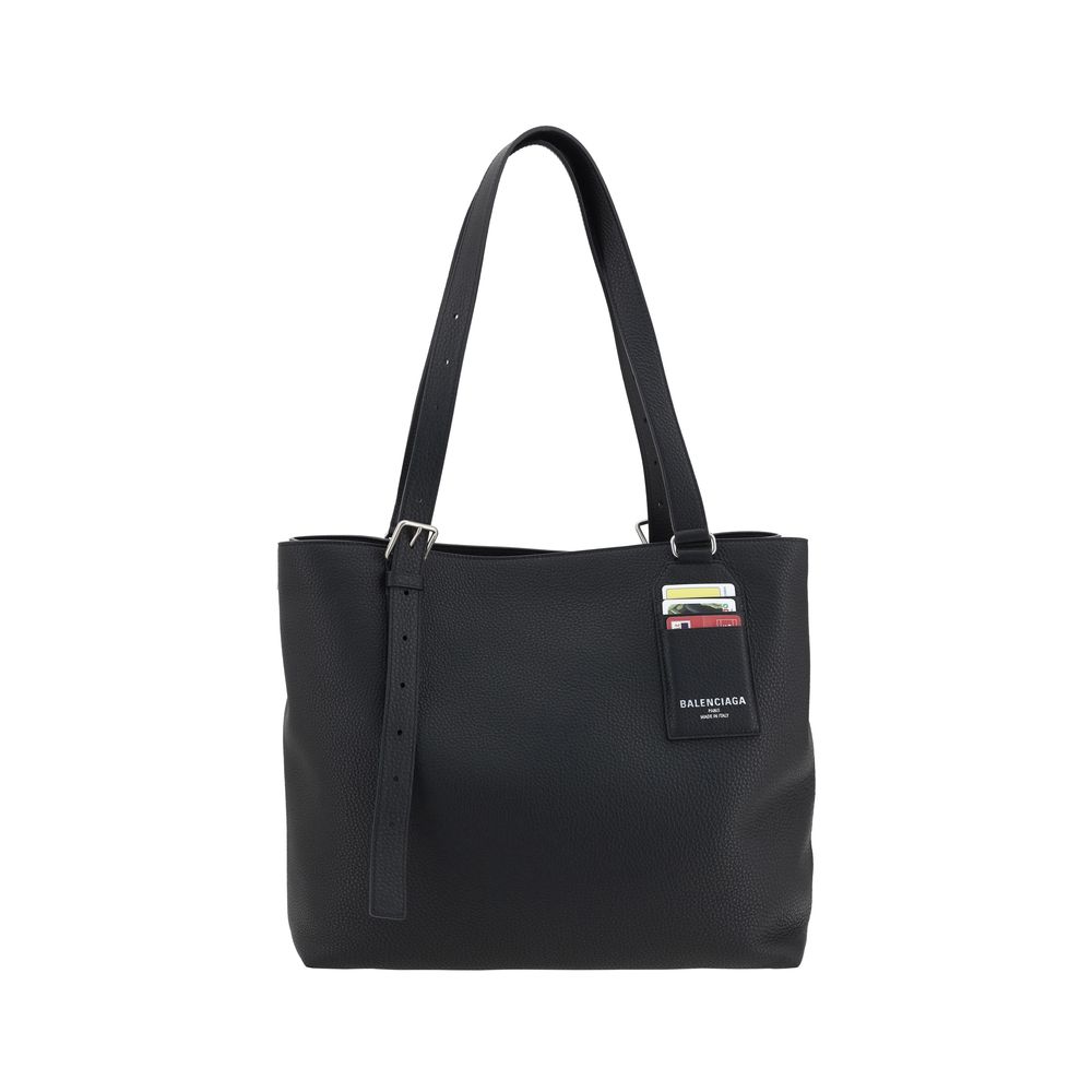 Balenciaga - Balenciaga Grained Leather Shoulder Bag - Men’s Bags