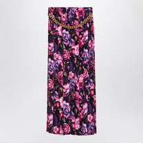 Balenciaga - Balenciaga Long pleated floral skirt - Skirts
