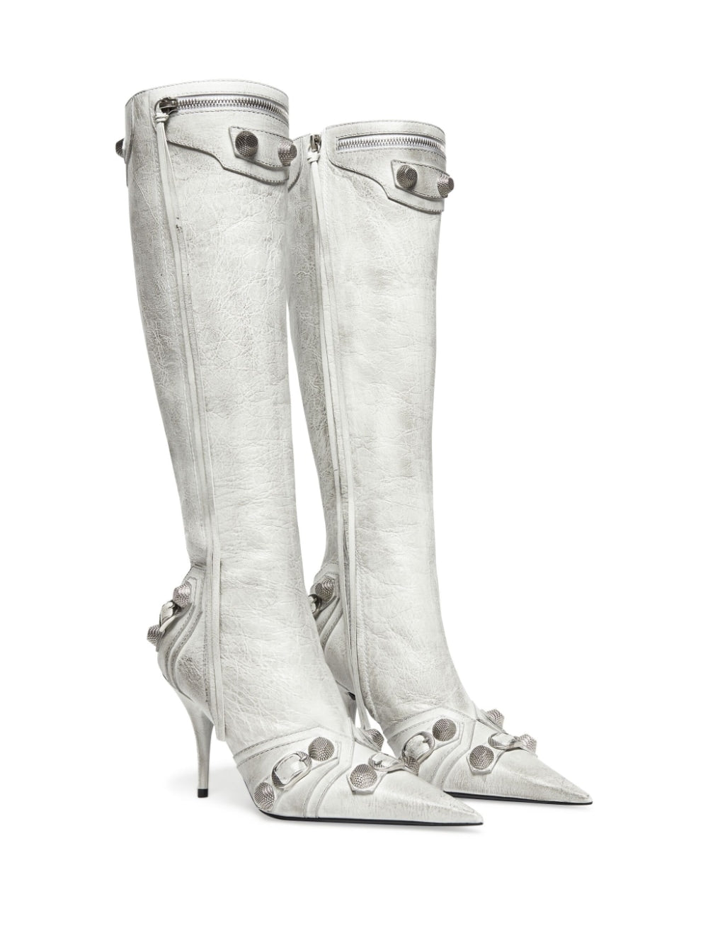 Balenciaga - Balenciaga cagole leather boots - Boots